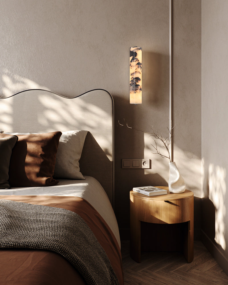 Modern Luxury LED Marble Linear Suspension Light Wide 36" 48" 60" for Kitchen Island Luxury Modern Chandelier