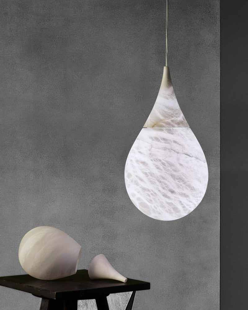 small marble pendant lamp for showroom