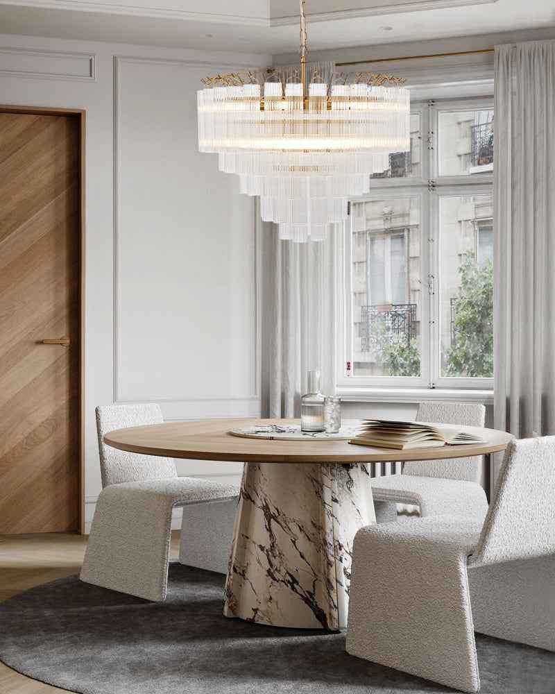 LightsStory Statement Multi-Tier Pendant Light - Tubular Glass (Copy)