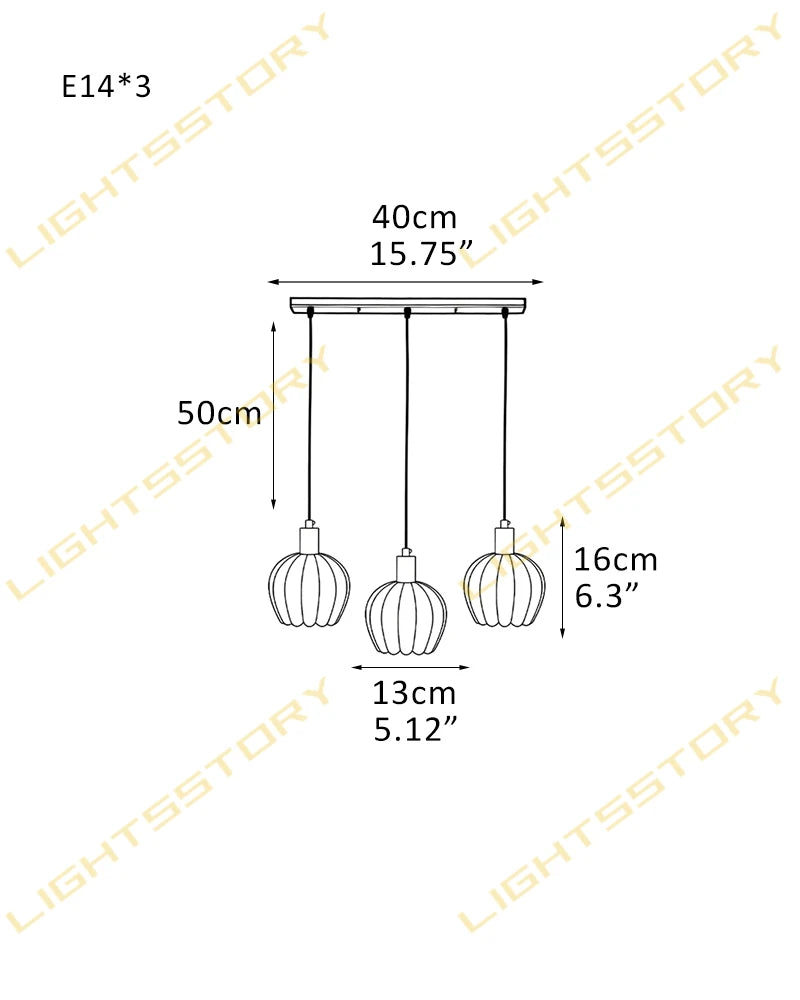 LightsStory Series Flower Bud Pendant Lights with Alabaster Petals with Gold or Black accents for Living Rooms and Dining Rooms 3 light-L13*H16CM L5.12"*H6.3" American chandelier