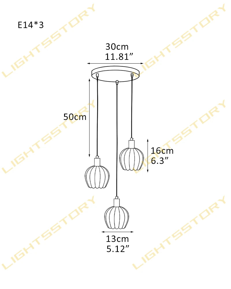 Lightstory Series Minimalist Alabaster Marble Pendant Lighting | Elegant Bud Shape Hanging Lamp for Dining Room 3 light-L13*H16CM L5.12"*H6.3" American chandelier