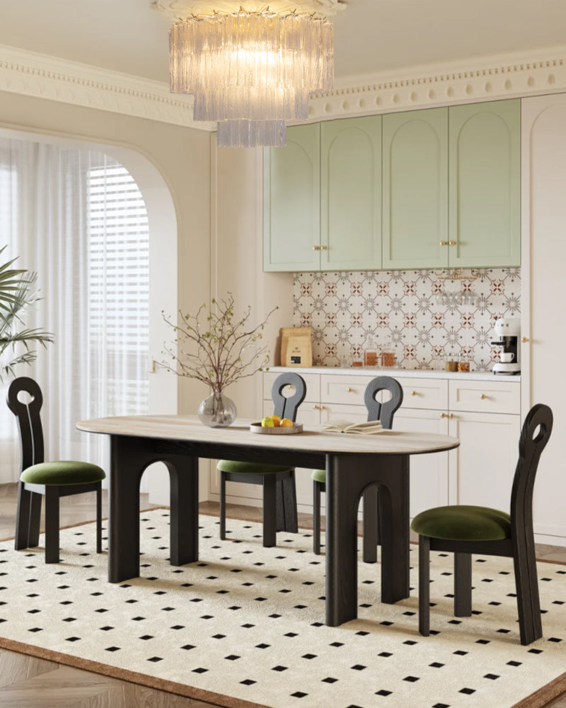 Hand-blown 18 Glass Tubes Modern Minimalist Flush Mount Ceiing Lamp Over Dining Table Modern Ceiling lamp