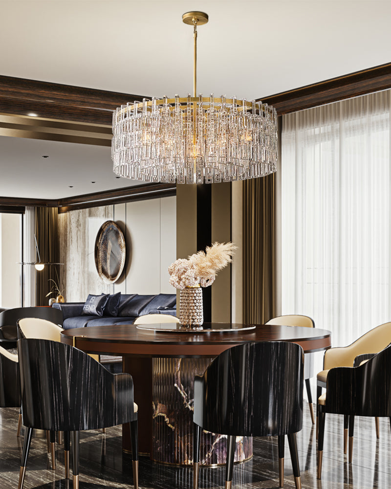 dining room light fittings crystal glass chandelier