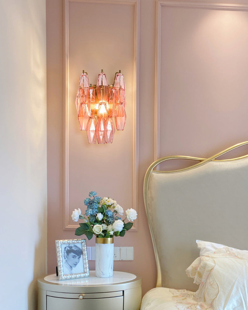 Pink Sorrento Wall Light