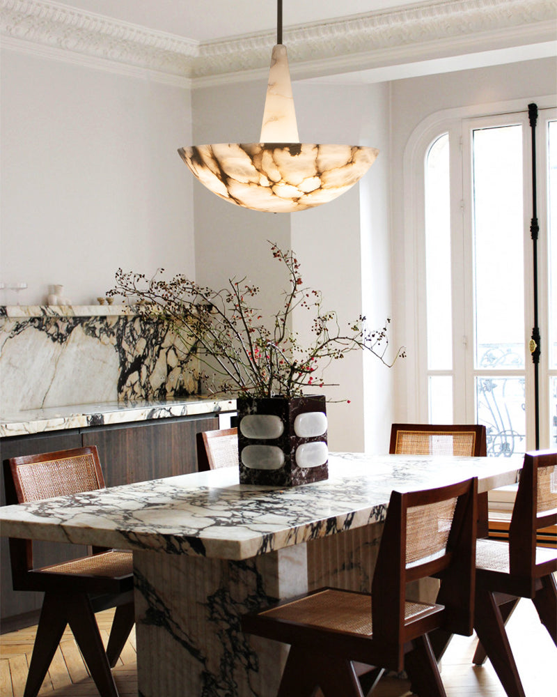alabaster pendant light kitchen