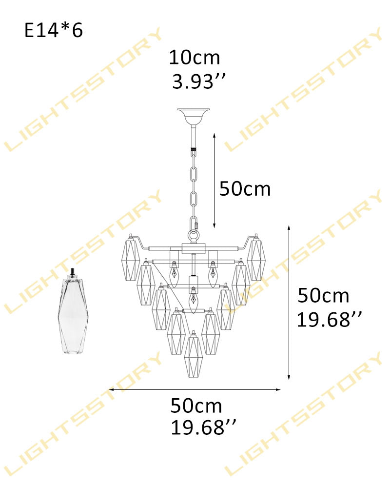 Modern Multi-Layer Murano Colorful Glass Round Chandelier Gold Framework for living room