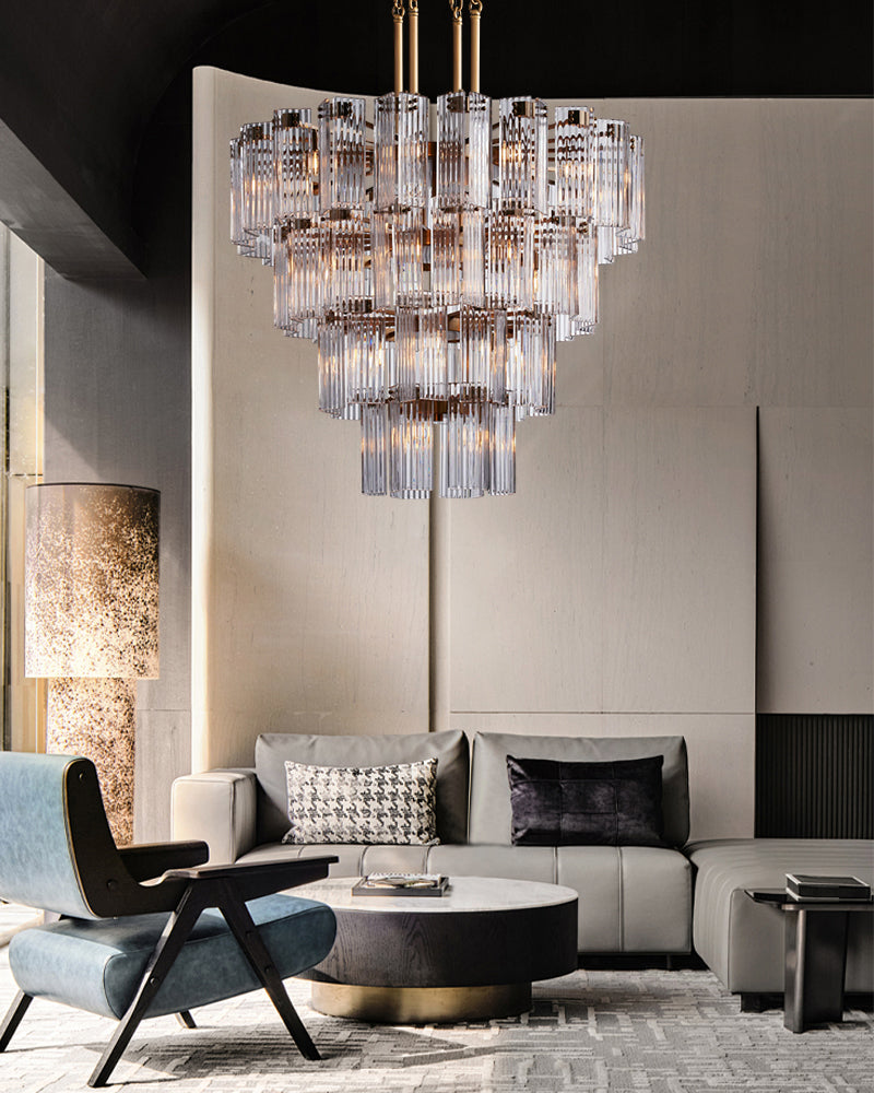 long chandelier modern