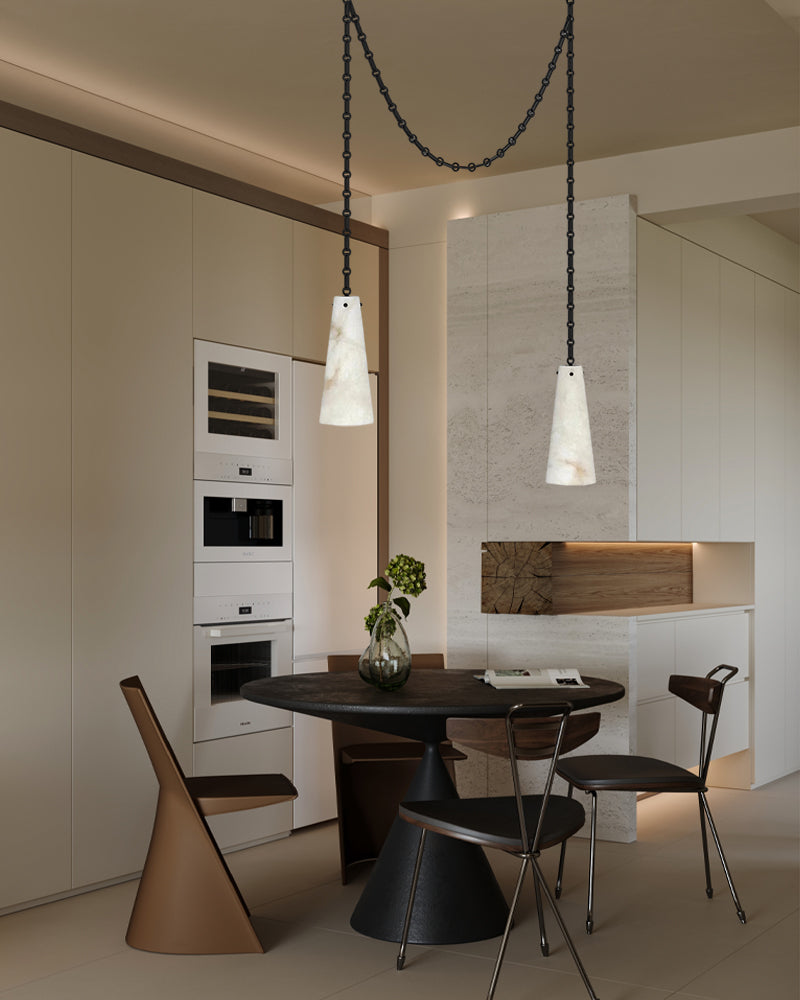 Alabaster Modern Pendant Lights Kitchen Island