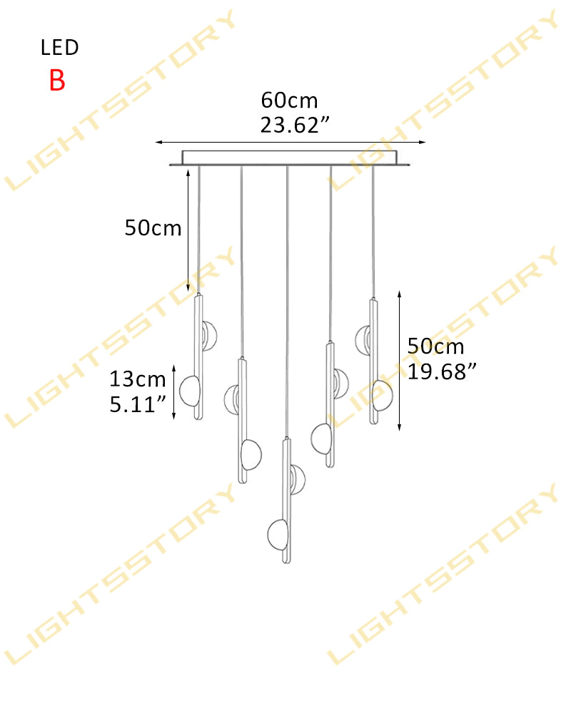 LightsStory Alabaster Drop-shaped Pendant Light - Statement Brass - LightsStory Chandeliers & Crystal Lighting - USA