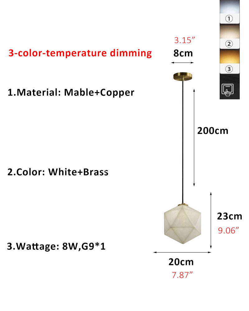 1-light White Alabaster Ceiling Pendant Lamp for dining room,living room,bedroom