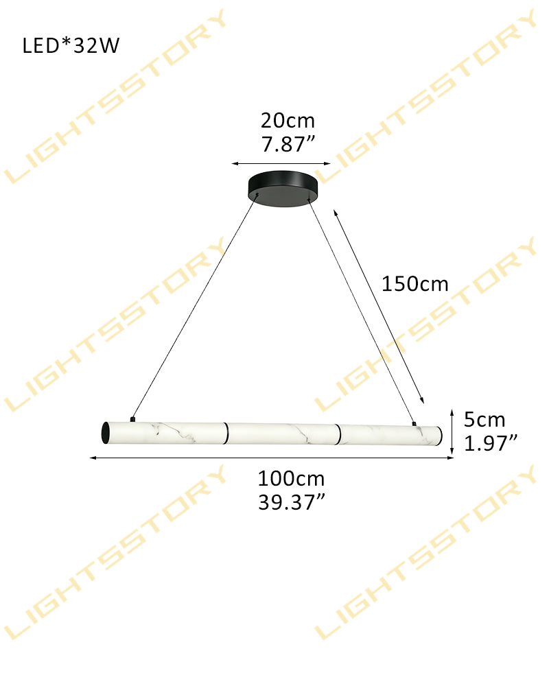 Cora Alabaster Linear Halo Pendant Light - Natural Spanish Alabaster, Lux Gold Trim - Kitchen Islands & Dining Rooms