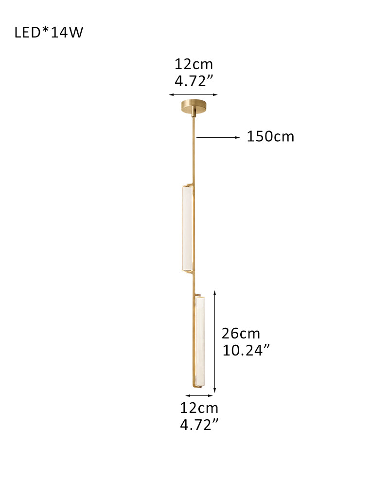 Audubon Crystal On Vertical Brass/Black Drops Linear Chandelier Collection