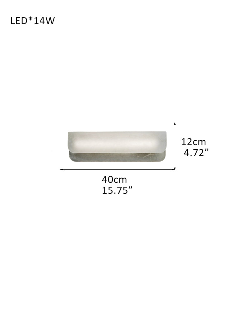 Organic Alabaster Linear Pendant Lightiing with Black Metal Frame for Kitchen Island