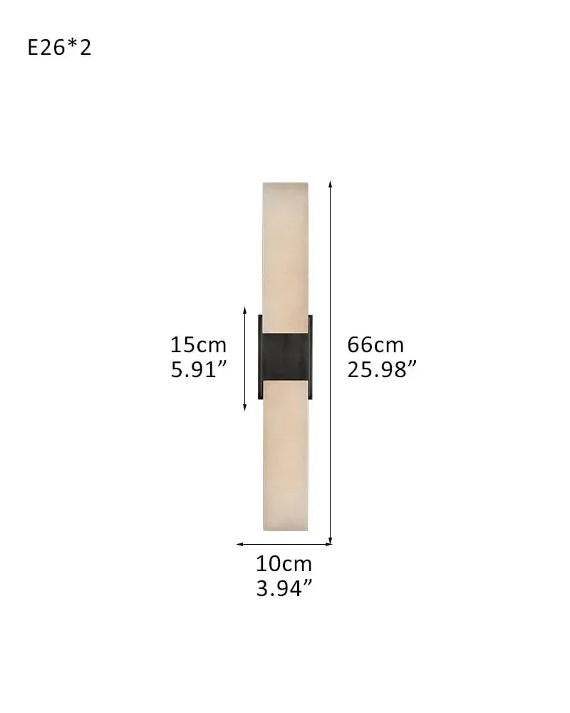 Annecy Series Geometric Chandelier | Square Carved premium vein-rich natural alabaster, Antique Burnished Brass, Black, and Silver for Modern Dining Rooms and Living Spaces 2-light-D10*H66CM D3.94"*H25.98" Black American chandelier