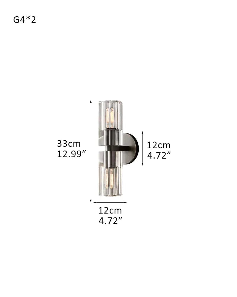 Biarritz Series Grand Chandelier | Double Tier K9 Crystal Superior K9 crystal shades with a robust solid copper frame, Lacquered Brass and Black finish for Grand Foyers, Dining Rooms, and Banquet Halls W-L11*W12*H33CM L4.33"*W4.72"*H12.99"(2 lights) Black American chandelier