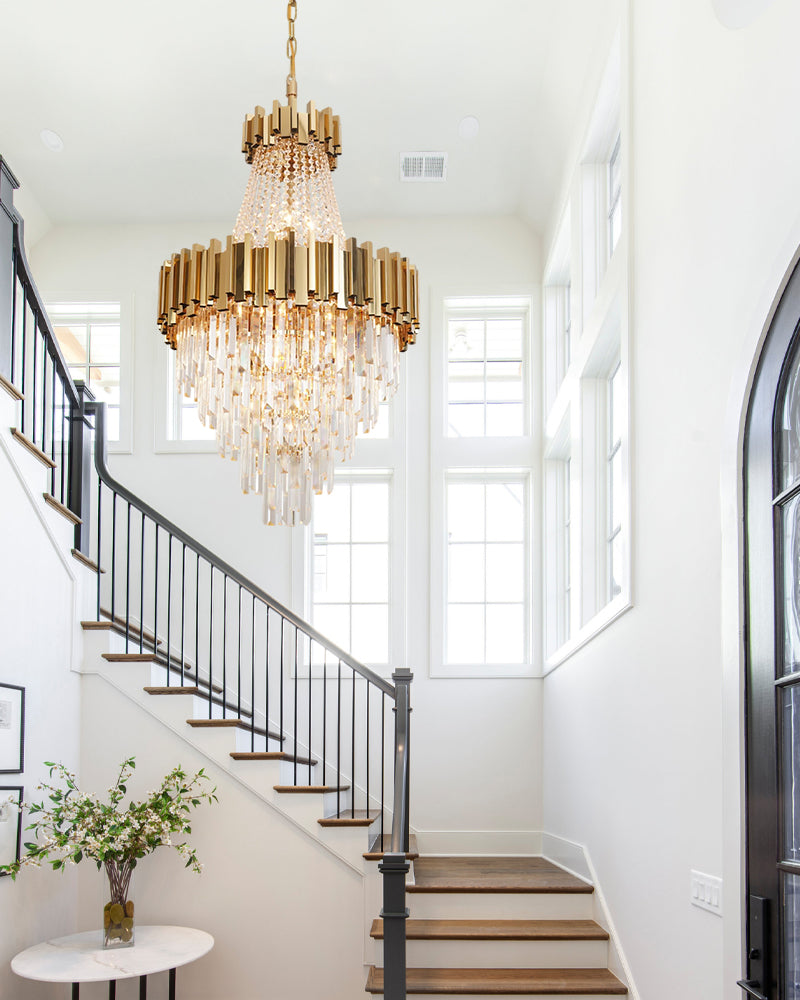 gold kitchen island lighting