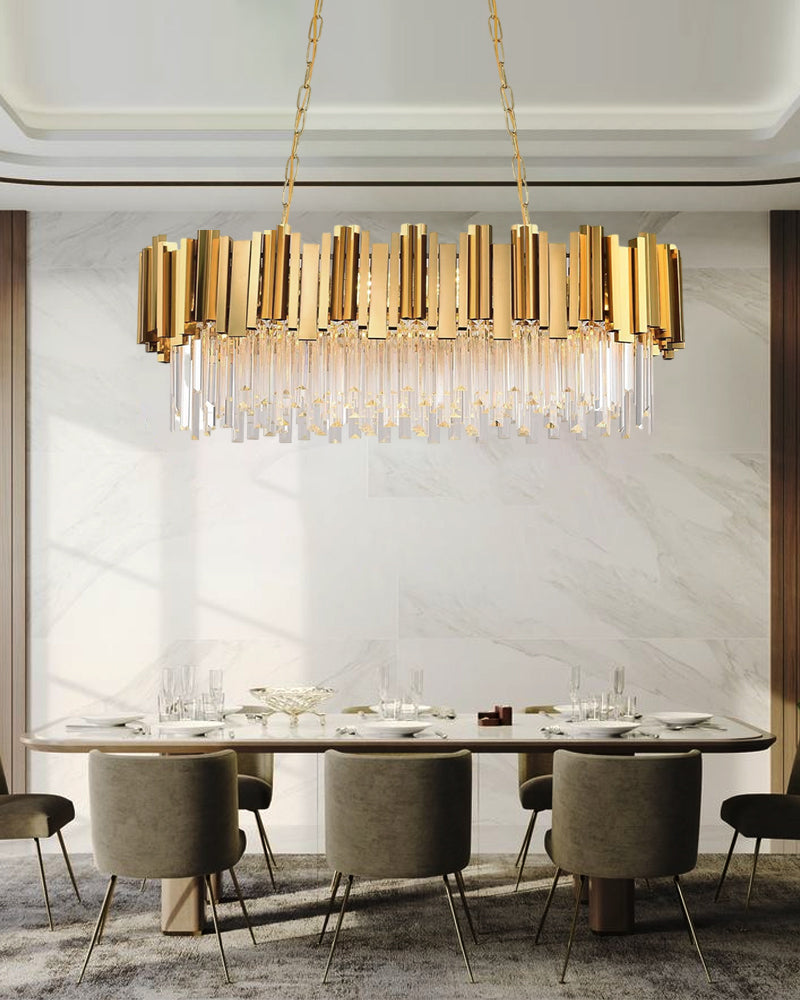 gold pendant light fixture