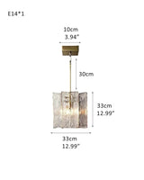 Brass + Transparent Glass