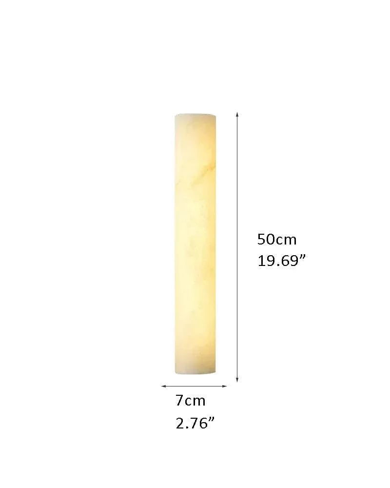 LightsStory Series Geometric Pendant Light | Torus Ring Smooth Natural Alabaster Marble, Natural Matte Stone finish for Kitchens and Dining Areas W-H60CM H23.62" White + Gold Modern Pendant lamp