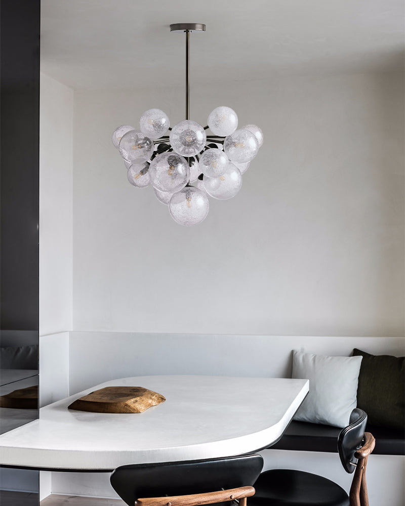 matte black ceiling lamp