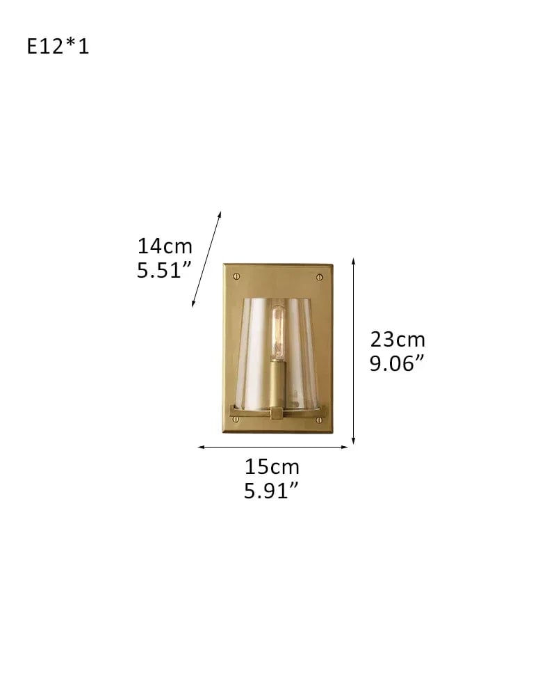 Ravello Series Geometric Pendant Light | Round Classic brass structure with clear glass shades, Polished Brass finish for Kitchens, dining rooms, and entryways W-W15*D14*H23CM W5.91"*D5.51"*H9.06" Brass American chandelier