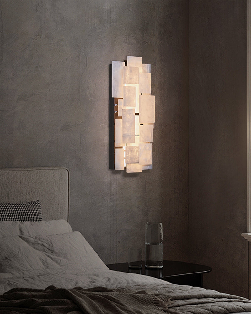 wall lamp ice, frozen ice after a design,with switch